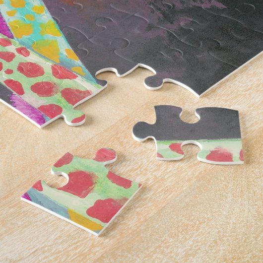 Drei Giraffen Puzzle (Seite)