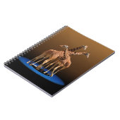 DREI GIRAFFES NOTIZBLOCK (Linke Seite)