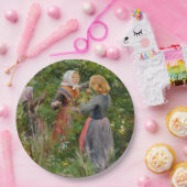 Drei Girls Picking BlackBerry (von Brendekilde) Pappteller (Party)