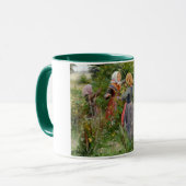 Drei Girls Picking BlackBerry (von Brendekilde) Tasse (Vorderseite Links)