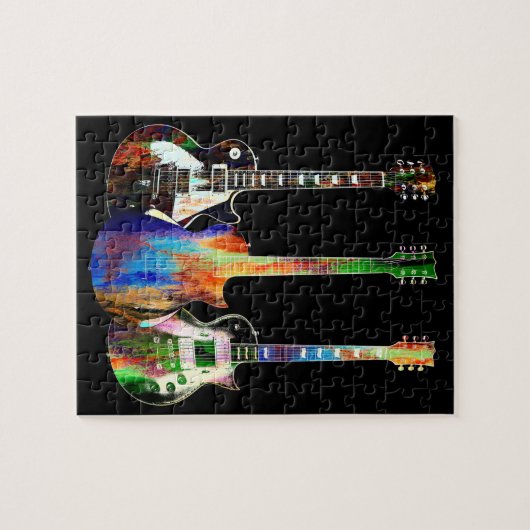 Drei Gitarren Puzzle (Horizontal)