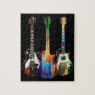 Drei Gitarren Puzzle