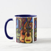 Drei Gitarren Tasse (Links)