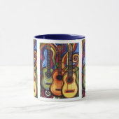 Drei Gitarren Tasse (Zentrum)