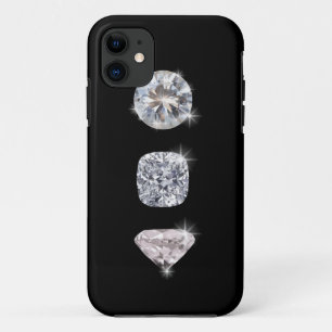 Drei glänzende Diamanten Case-Mate iPhone Hülle