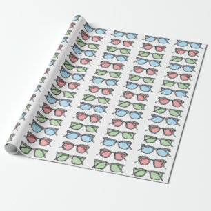 Drei Gläser Skizze- Geschenkpapier