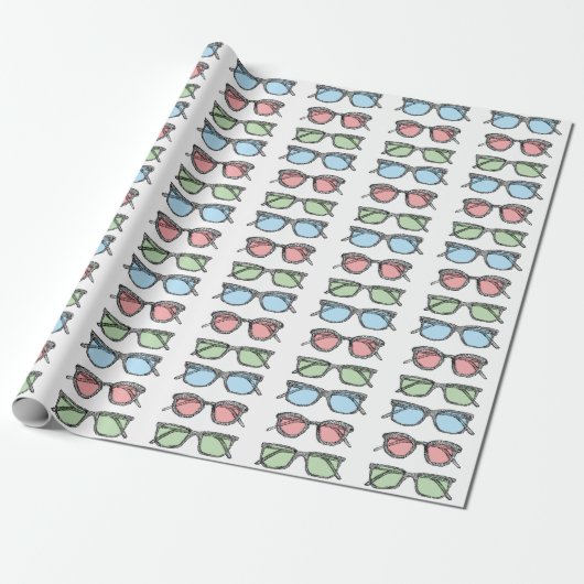 Drei Gläser Skizze- Geschenkpapier (Ungerollt)