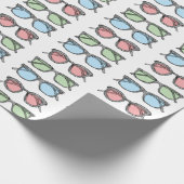 Drei Gläser Skizze- Geschenkpapier (Ecke)