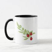Drei glückliche Marienkäfer Tasse (Links)