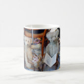 Drei glückliche Teddybären Kaffeetasse (Mittel)