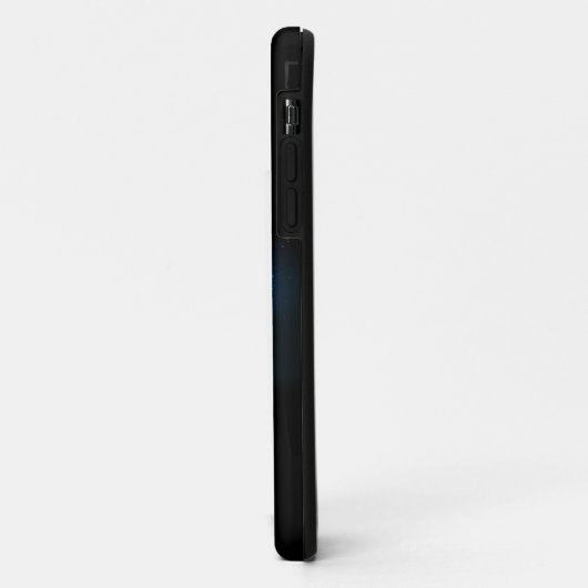 Drei glühende Schmetterlinge im Hintergrund Case-Mate iPhone Hülle (Hinten/Links)