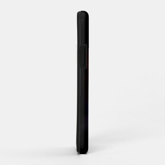 Drei glühende Schmetterlinge im Hintergrund Case-Mate iPhone Hülle (Hinten/Rechts)