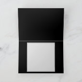 Drei glühende Schmetterlinge im Hintergrund Feiertagskarte (Innenseite)