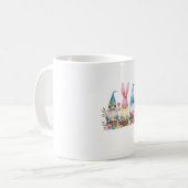 Drei Gnom Ostern Gnom Osterei T-Shirt Kaffeetasse (Vorderseite Links)