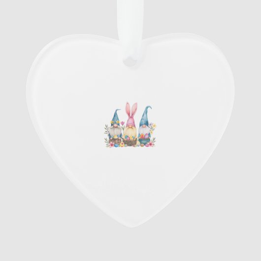 Drei Gnom Ostern Gnom Osterei T-Shirt Ornament (Vorderseite)