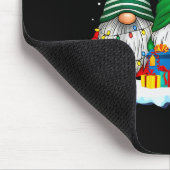 Drei Gnome Baumlichter Männer Frauen passend Xmas  Mousepad (Ecke)