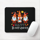 Drei Gnome glücklich Erntedankwürdige Nomaden fall Mousepad (Mit Mouse)