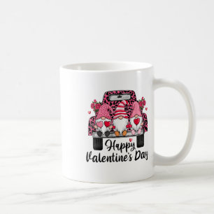 Drei Gnome und Leopard LKW Happy Valentines Da Kaffeetasse
