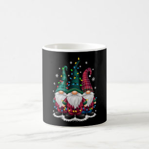 Drei Gnome Weihnachtsbeleuchtung Xmas-Fest Kaffeetasse