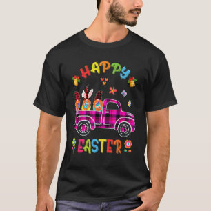 Drei Gnomes Bunny Holding Egg Happy Ostertag Tr T-Shirt