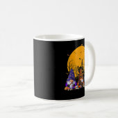 Drei Gnomes glückliches Halloween Fall Candy Corn Kaffeetasse (VorderseiteRechts)