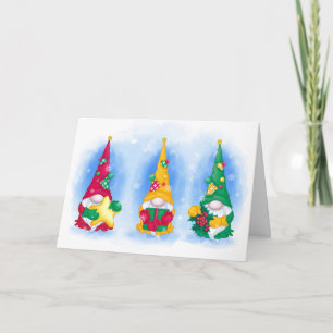 Drei Gnomes Weihnachten