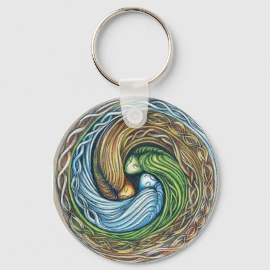 Drei Goddesses Art von P.Dempsey Schlüsselanhänger (Vorderseite)