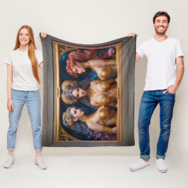 Drei Graces griechischer Mythologie von Xzendor7 Fleecedecke
