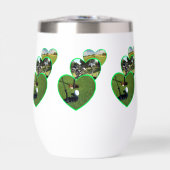 Drei Green Golf Hearts Design, (Vorderseite)