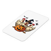 Drei grimmige Halloween-Bauer Magnet (Linke Seite)