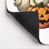 Drei grimmige Halloween-Bauer Mousepad (Ecke)
