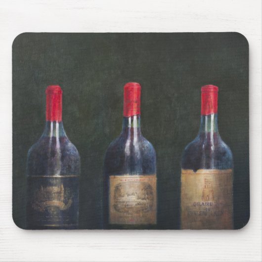 Drei große Rotweine 2014 Mousepad (Vorne)