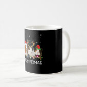 Drei Guinea Weihnachtslicht Weihnachten Weihnachts Kaffeetasse (VorderseiteRechts)