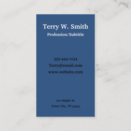 Drei Guitars Business Cards Visitenkarte (Rückseite)