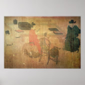 Drei gut gelesene Männer von Lieou-Li T'ang Poster (Vorne)