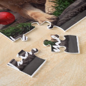 Drei gute Hunde Tierarzt Weihnachten Puzzle (Seite)
