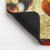 Drei Hähne Mousepad (Ecke)