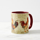 Drei Hähne Tasse (VorderseiteRechts)