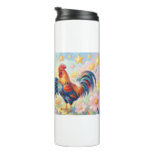 Drei Hähne Thermosbecher (Nach rechts gedreht)