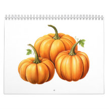 drei halbwinterliche Kürbis