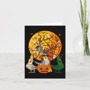 Drei Halloween Atiels wie Hexenmummy Zombie Lover Karte