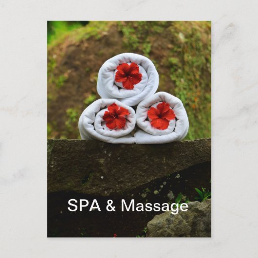 Drei Handtücher Postkarte (Vorderseite)