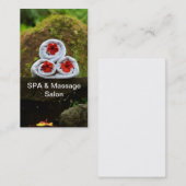 Drei Handtücher Visitenkarte (Vorne/Hinten)