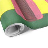 drei Häuser sagen ohhhh Geschenkpapier (Rolleneckpunkt)