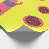 drei Häuser sagen ohhhh Geschenkpapier (Ecke)