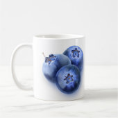 Drei Heidelbeeren Kaffeetasse (Links)