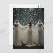 Drei heidnische Frauen Postkarte (Vorne/Hinten)