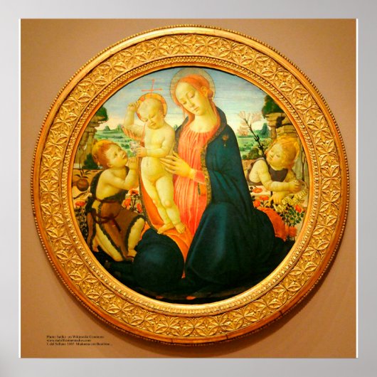 Drei heilige Kinder von Sellaio Poster (Vorne)