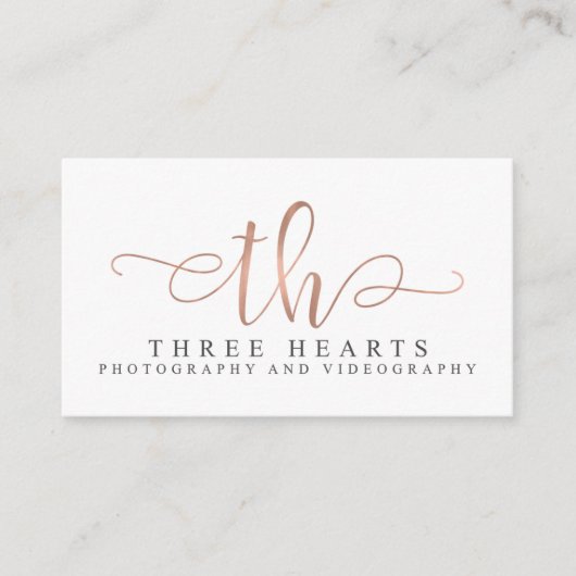 Drei Herz-Gewohnheits-Visitenkarten Visitenkarte (Vorderseite)