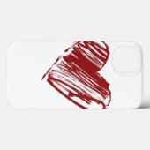 Drei Herzen Case-Mate iPhone Hülle (Rückseite (Horizontal))